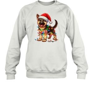 German Shepherd Dog Christmas T-Shirt